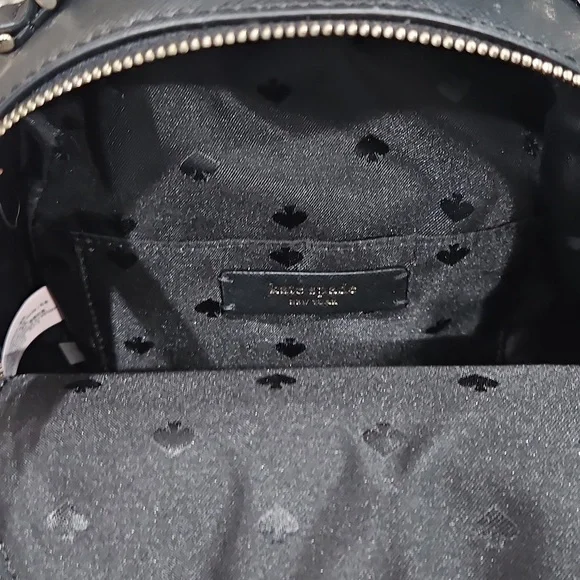 NWT Kate Spade Mini Convertible Black Backpack